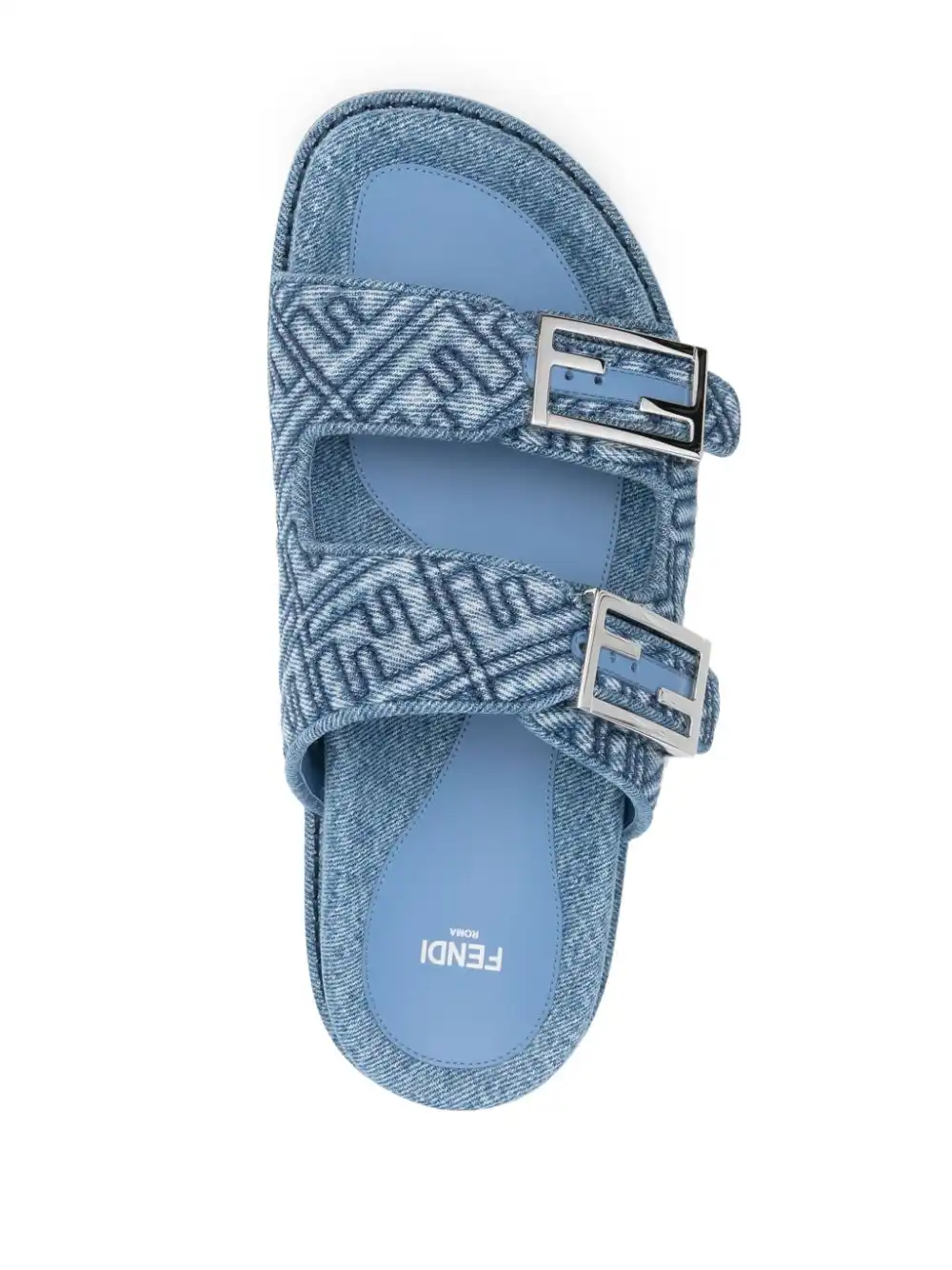 Cheap FENDI Feel denim sandals