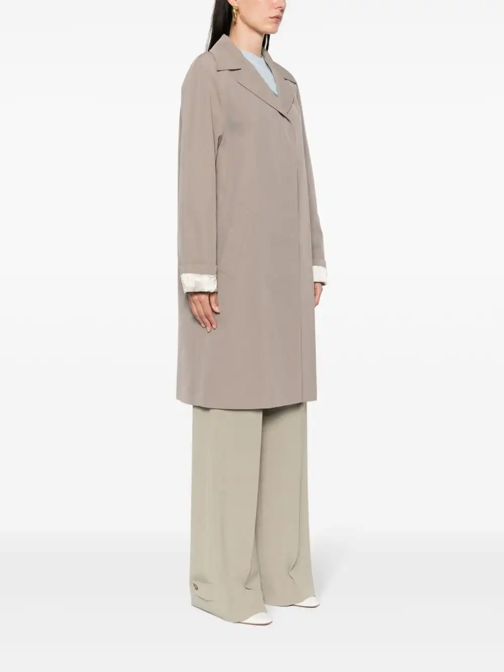 Cheap FENDI FF-motif trench coat