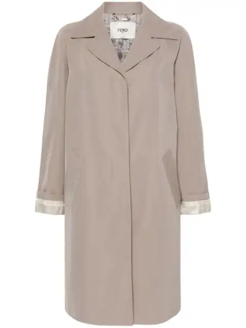 FENDI FF-motif trench coat