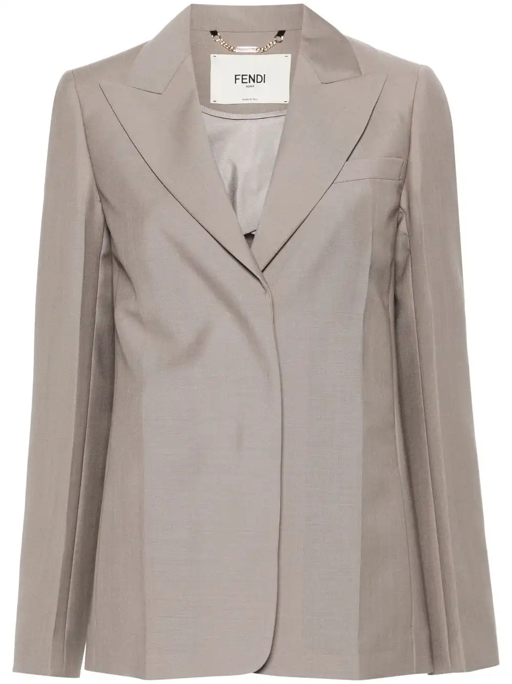 Affordable FENDI single-breasted blazer