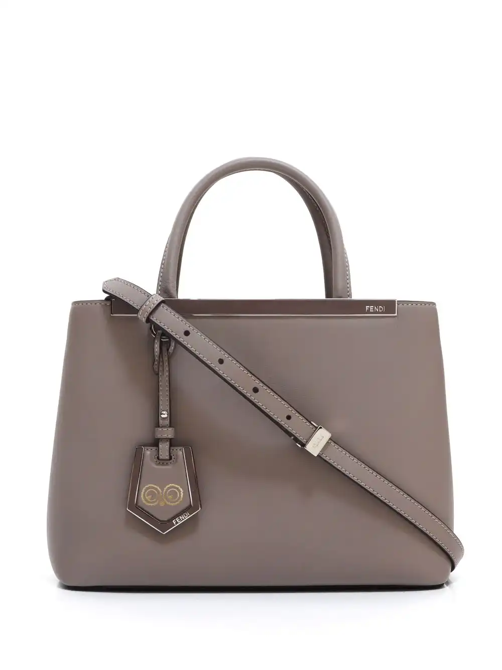 Affordable Fendi 2 Jours two-way handbag