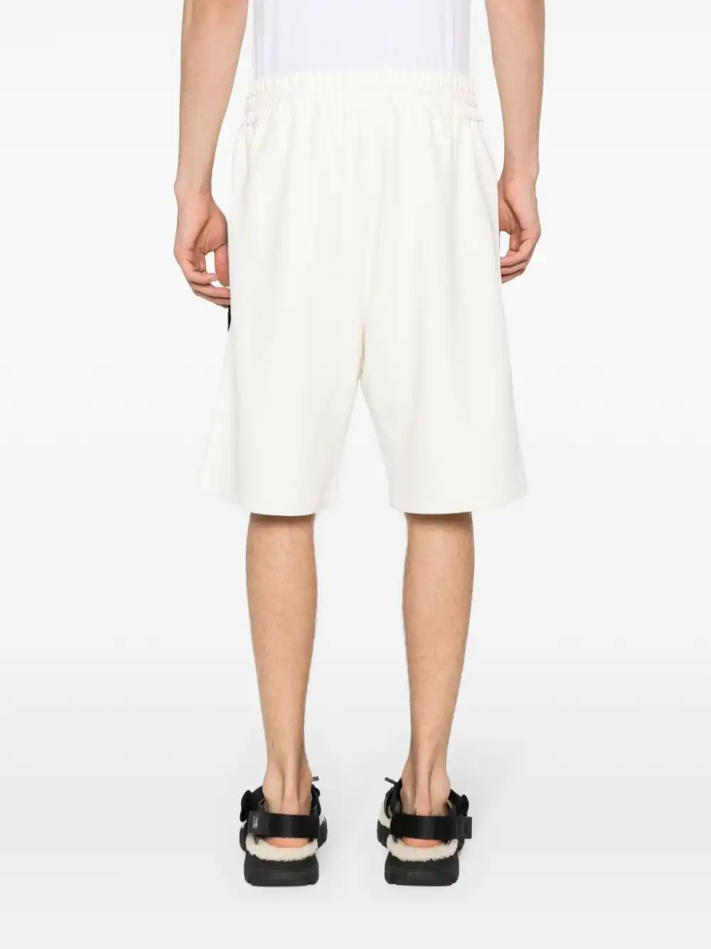 Cheap FENDI side-stripe track shorts