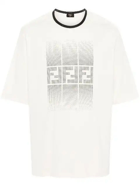 FENDI FF-motif cotton T-shirt