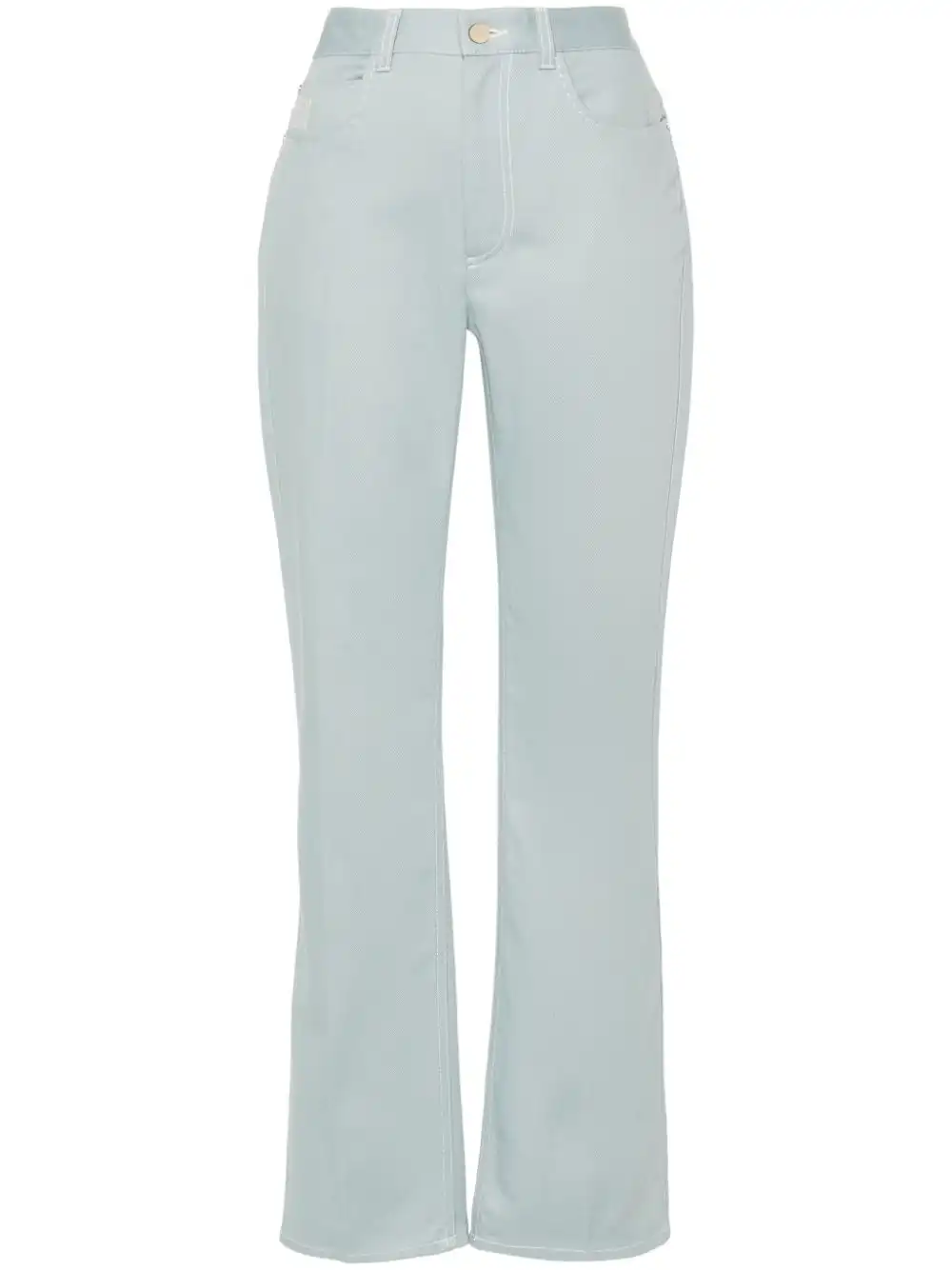 Cheap FENDI high-rise straight-leg jeans