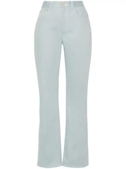 FENDI high-rise straight-leg jeans