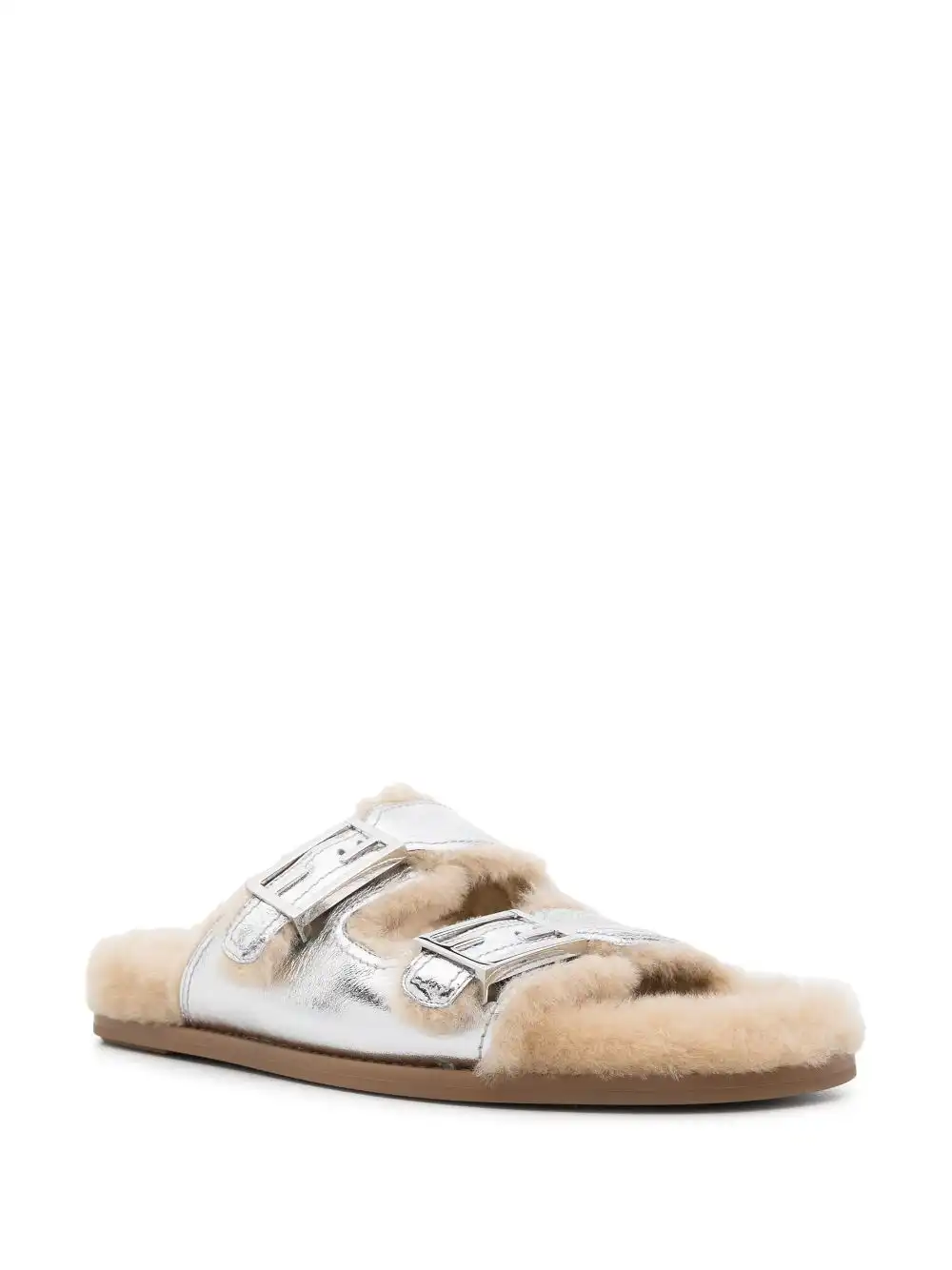 Cheap FENDI Feel leather slides