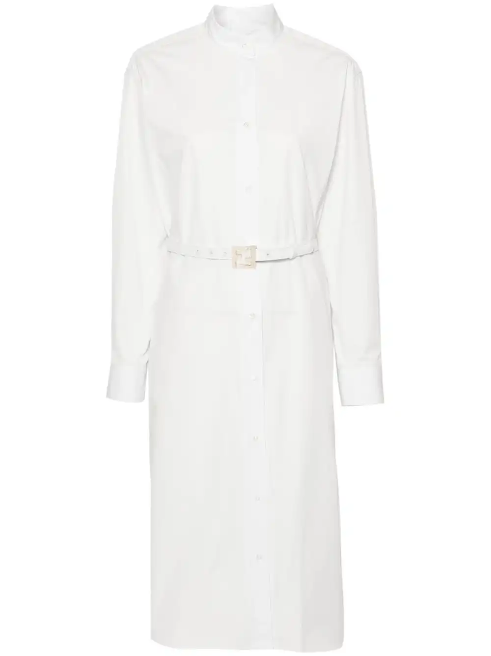 Cheap FENDI belted shirt dress