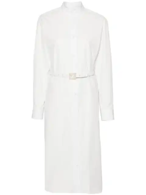 FENDI belted shirt dress