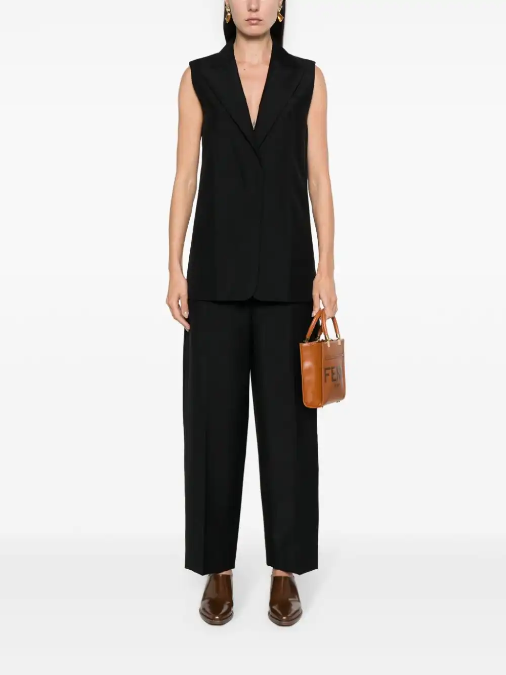 Affordable FENDI tapered trousers