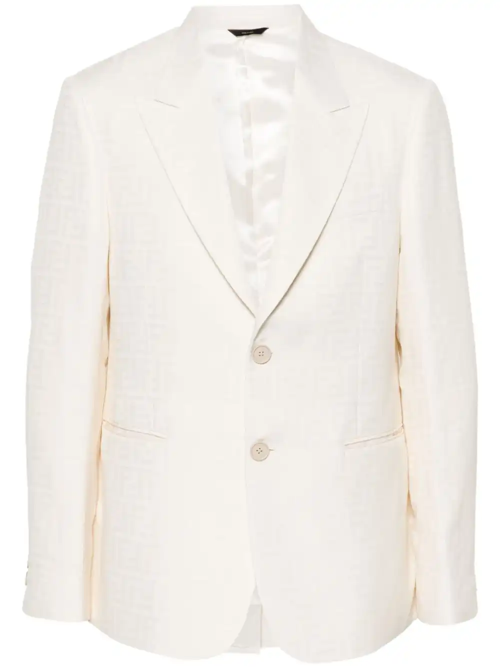 Cheap FENDI FF-motif blazer