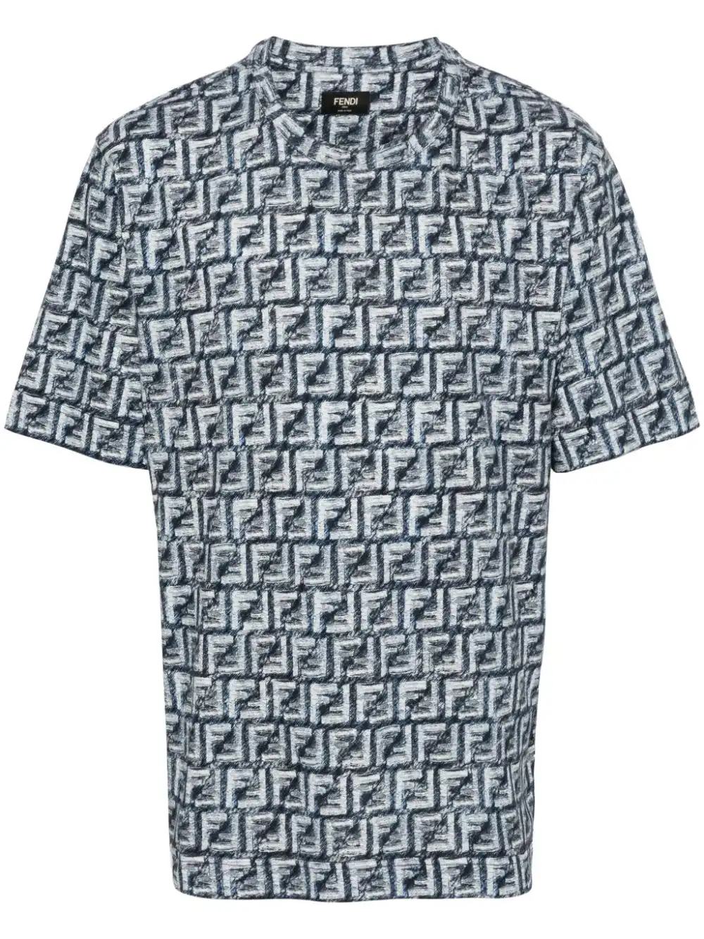 Cheap FENDI FF motif cotton T-shirt