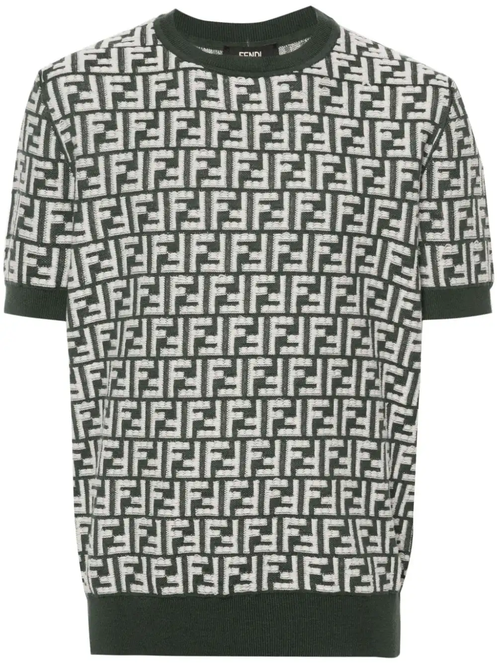 Cheap FENDI FF-motif knitted jumper