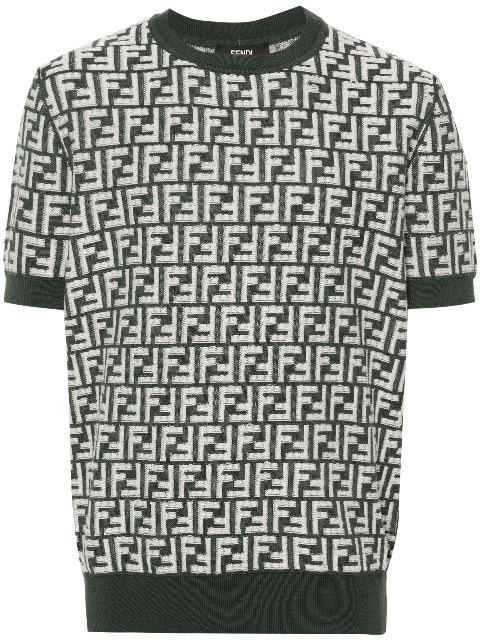 FENDI FF-motif knitted jumper