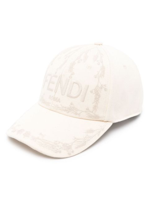 FENDI logo-embroidered baseball cap