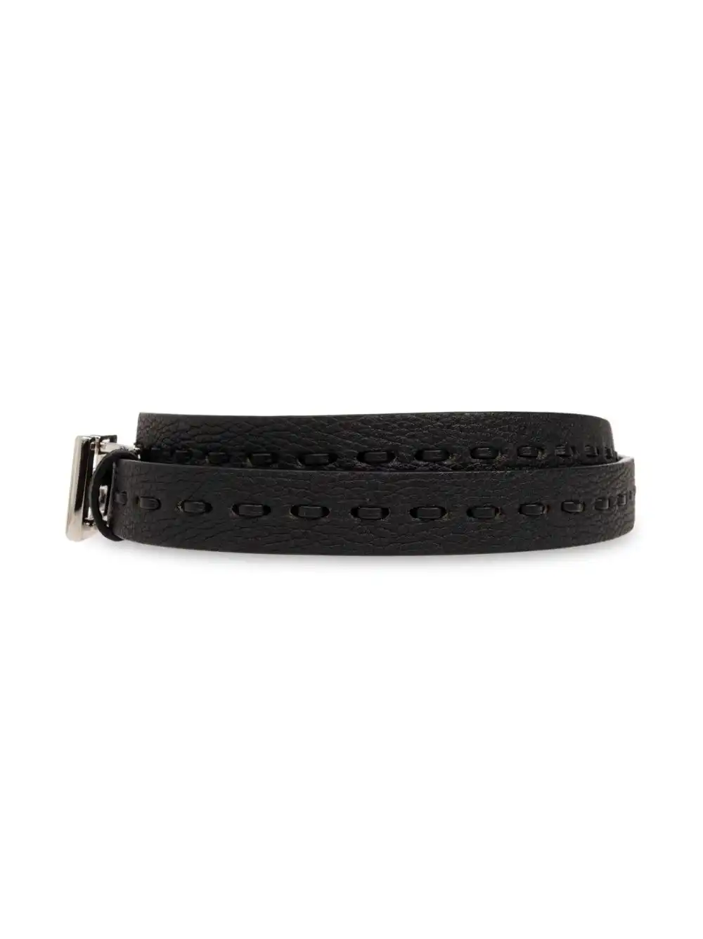 Affordable FENDI logo-plaque belt