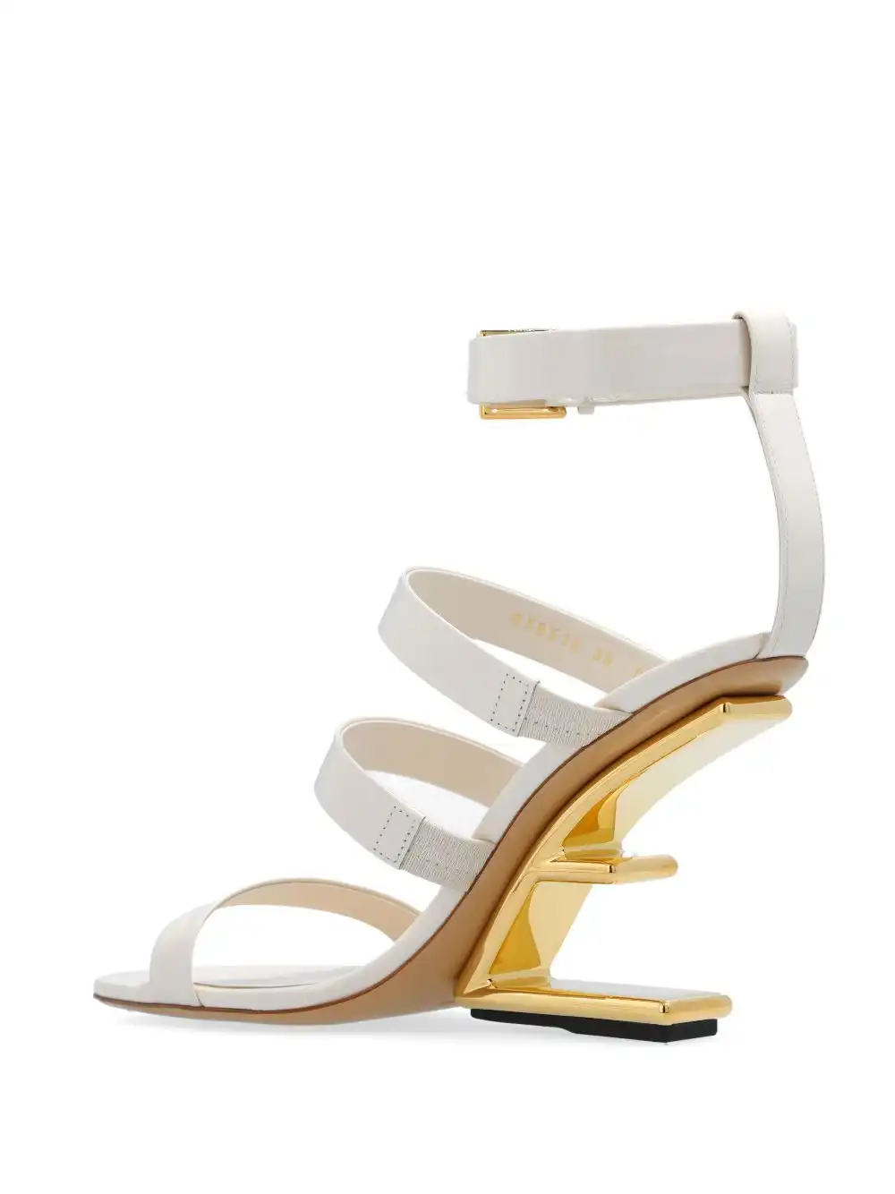 Affordable FENDI First 95mm leather sandals