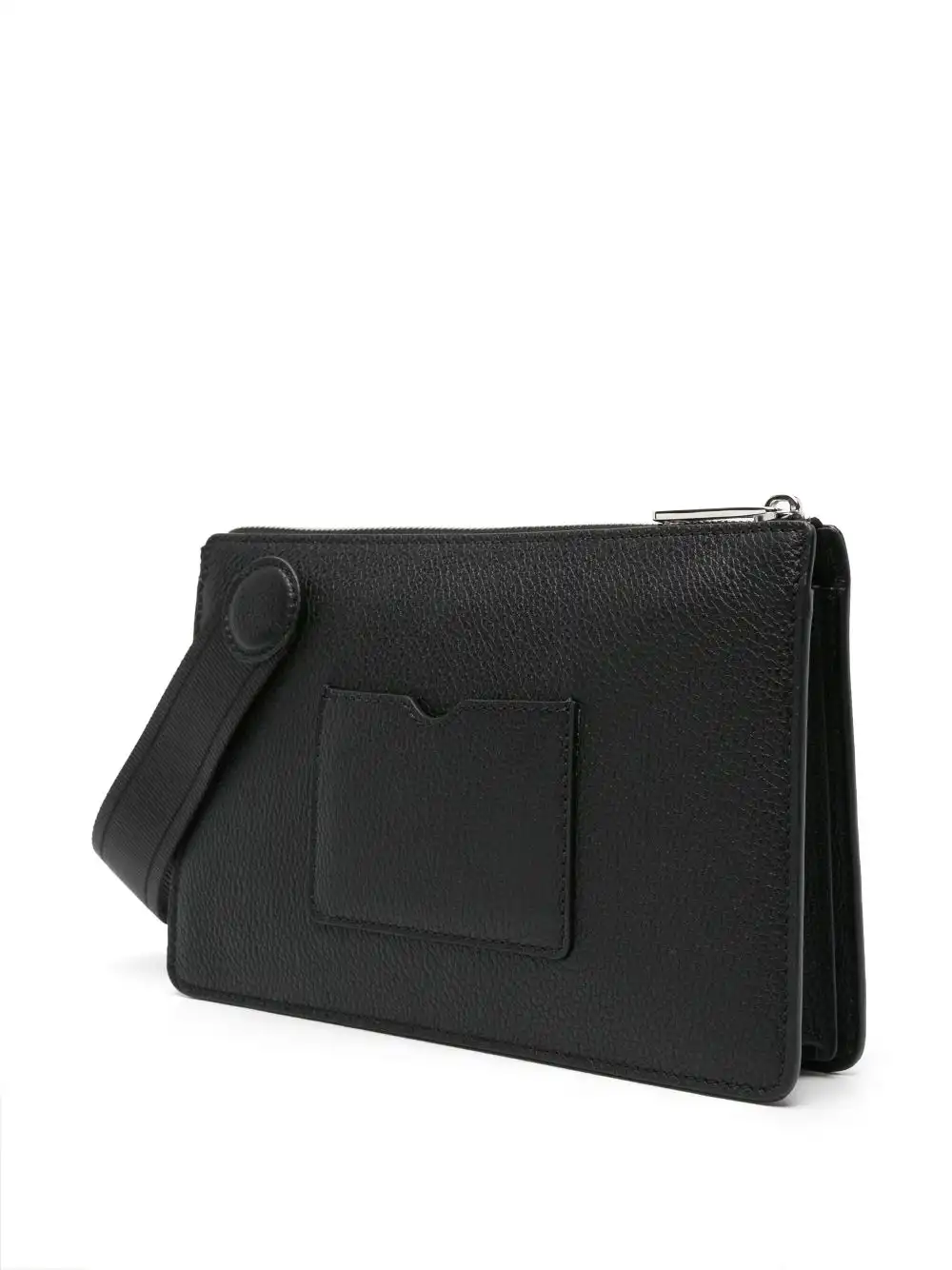 Affordable FENDI Roma leather clutch bag