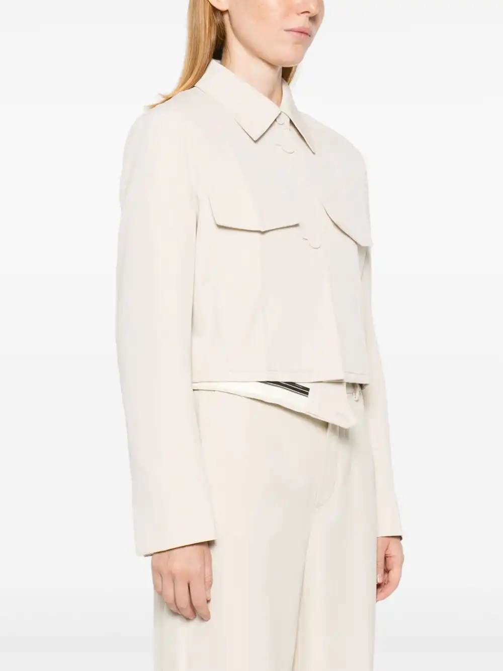 Affordable FENDI twill cropped jacket