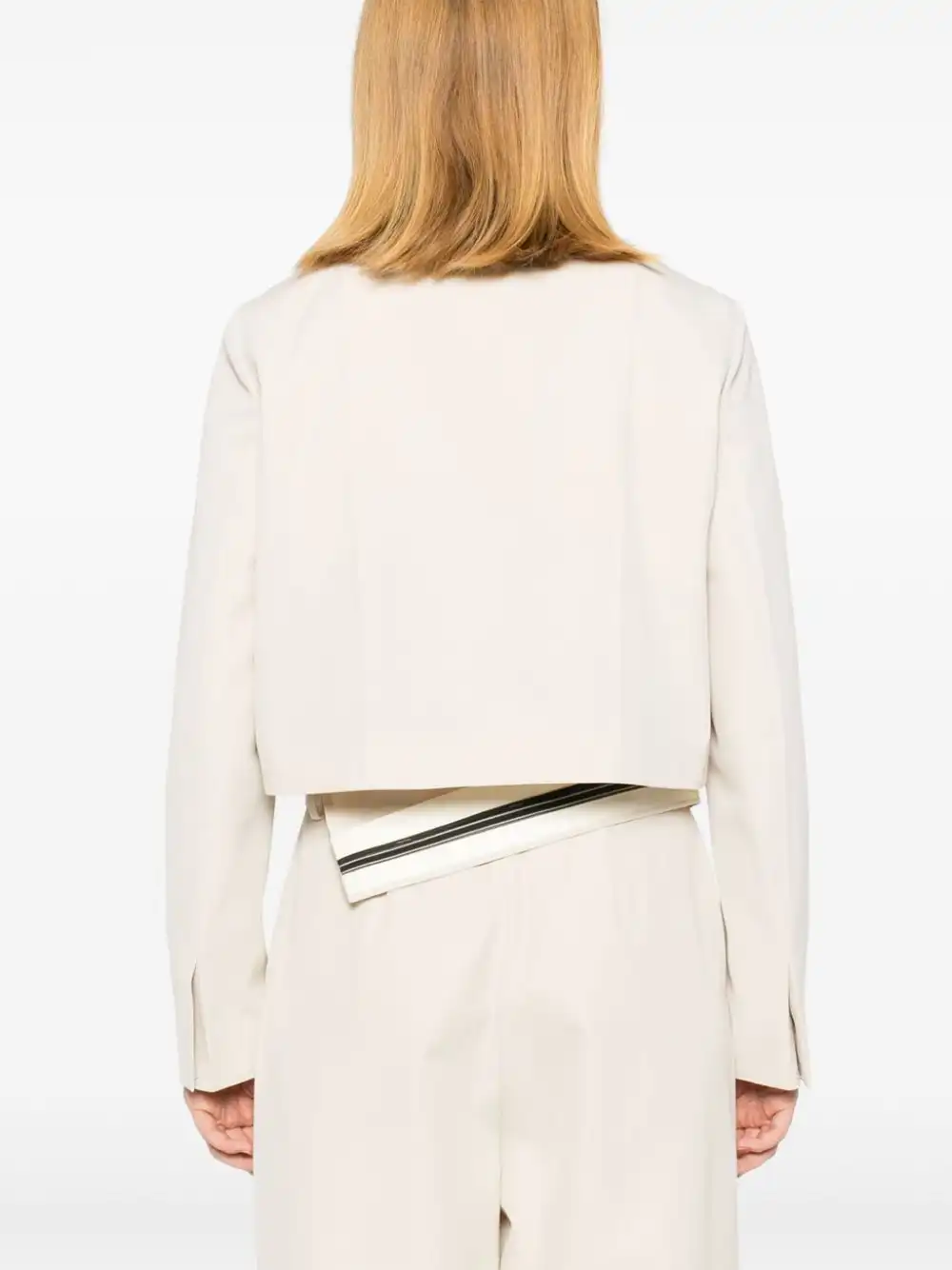 Affordable FENDI twill cropped jacket