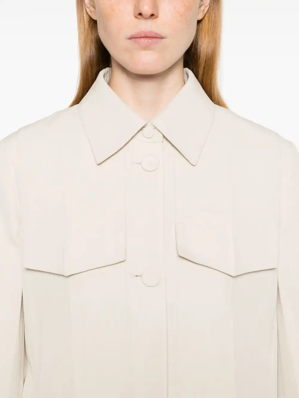 Affordable FENDI twill cropped jacket