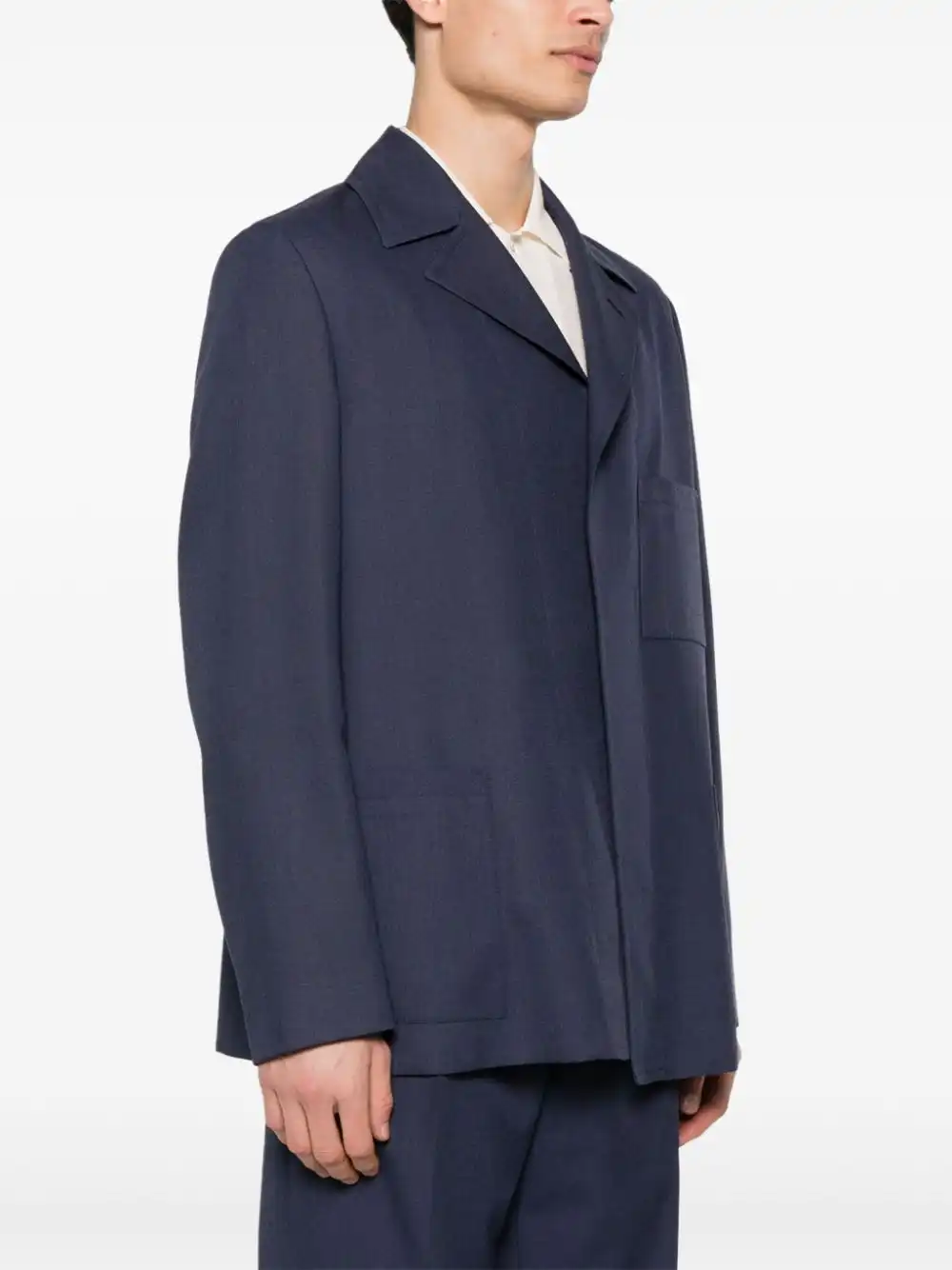 Cheap FENDI single-breasted wool blazer