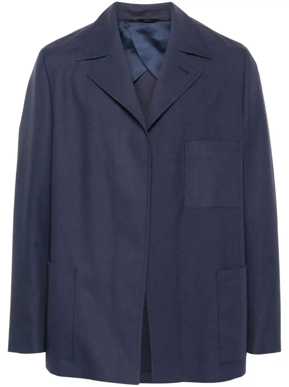 Cheap FENDI single-breasted wool blazer