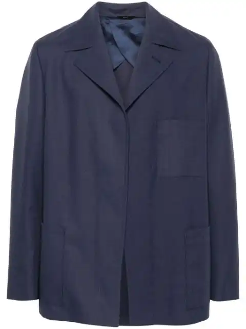 FENDI single-breasted wool blazer