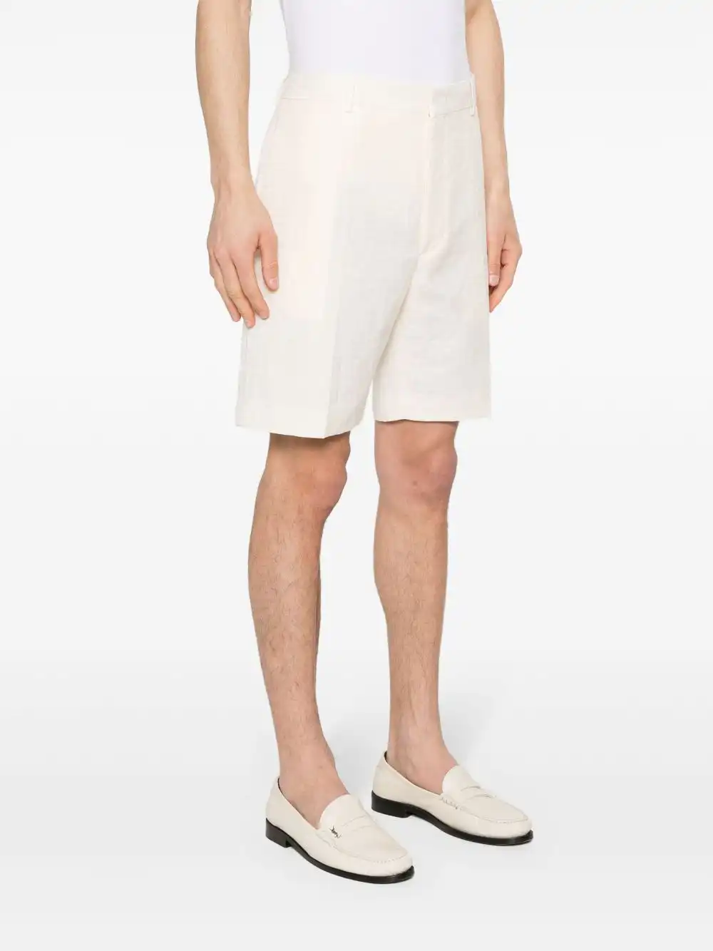 Cheap FENDI FF jacquard bermuda shorts