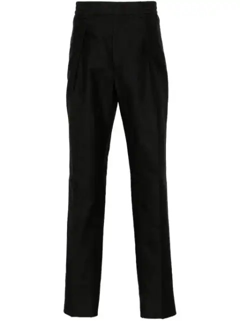 Affordable FENDI pleat-detail trousers