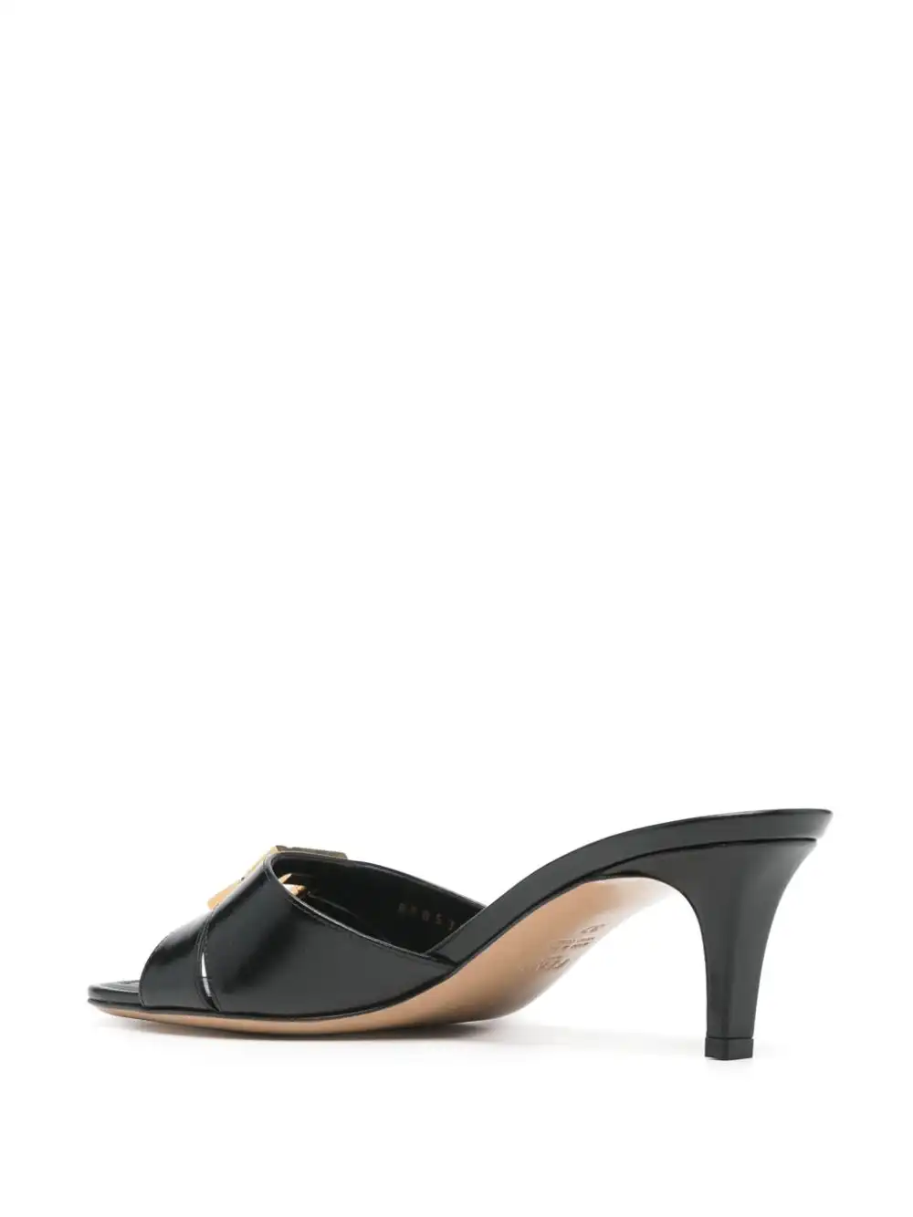 Affordable FENDI Ffold 55mm leather mules