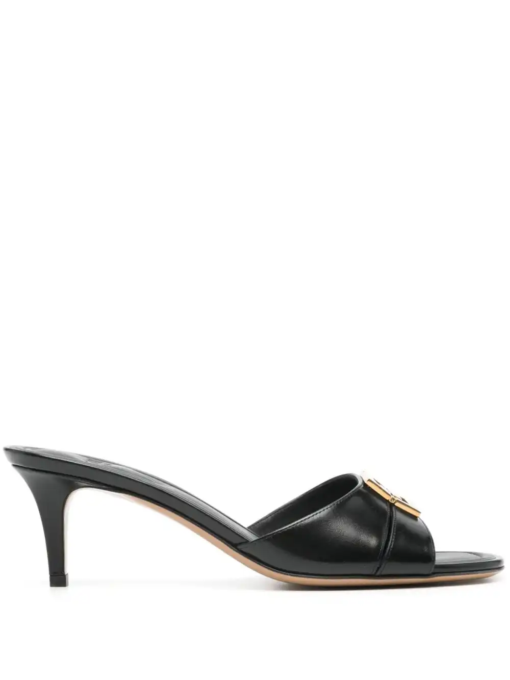 Affordable FENDI Ffold 55mm leather mules