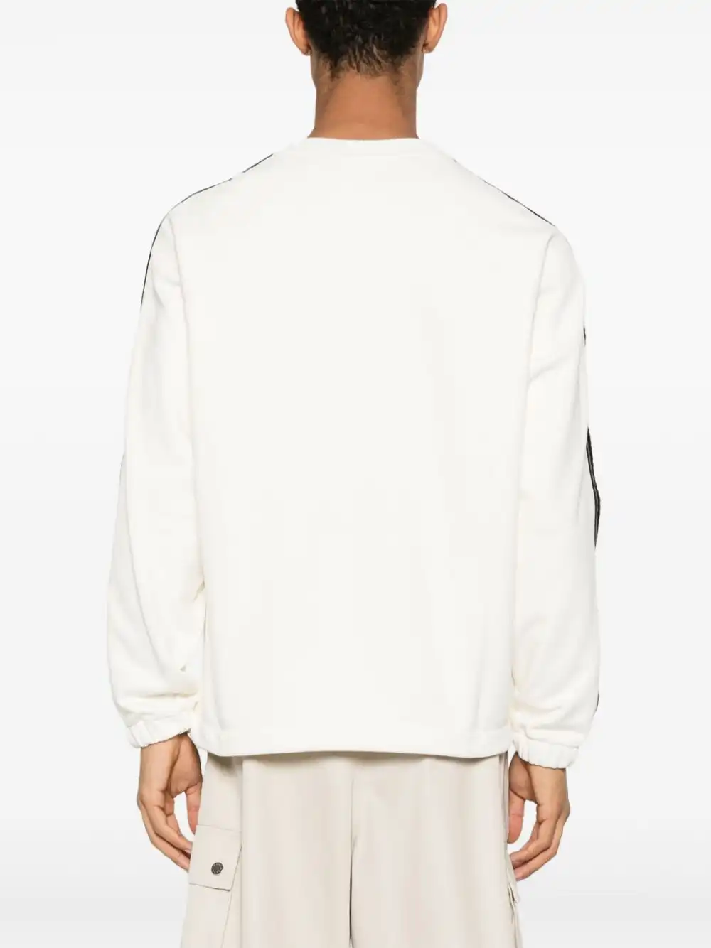 Affordable FENDI logo-trim sweatshirt