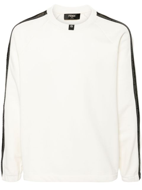 FENDI logo-trim sweatshirt