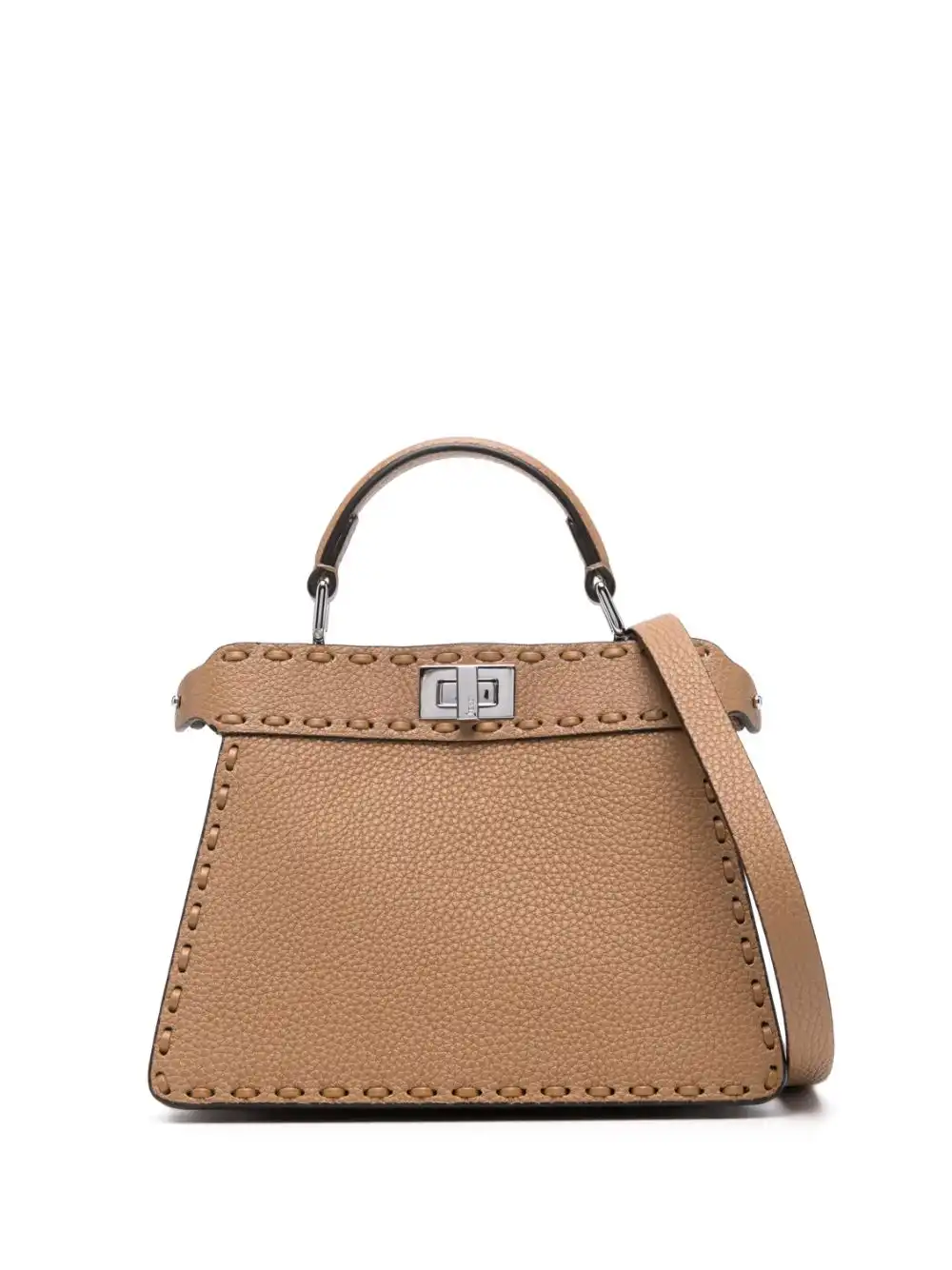 Affordable FENDI Petite Peekaboo ISeeU mini bag