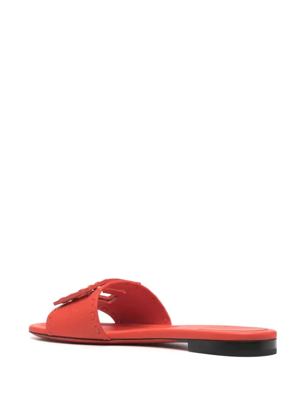 Affordable FENDI Baguette leather sandals