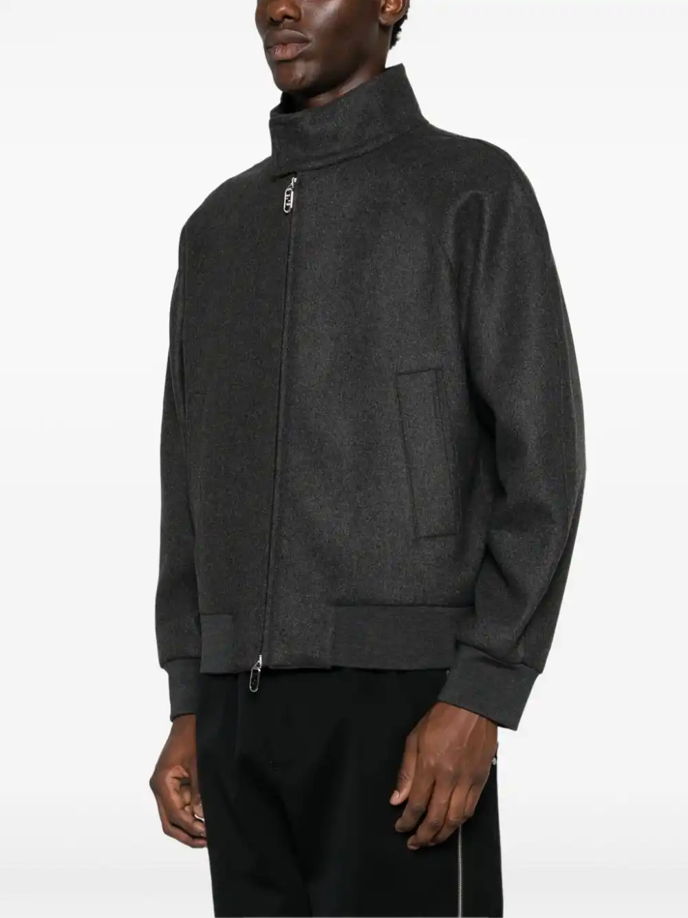 Cheap FENDI felted bomber jacket