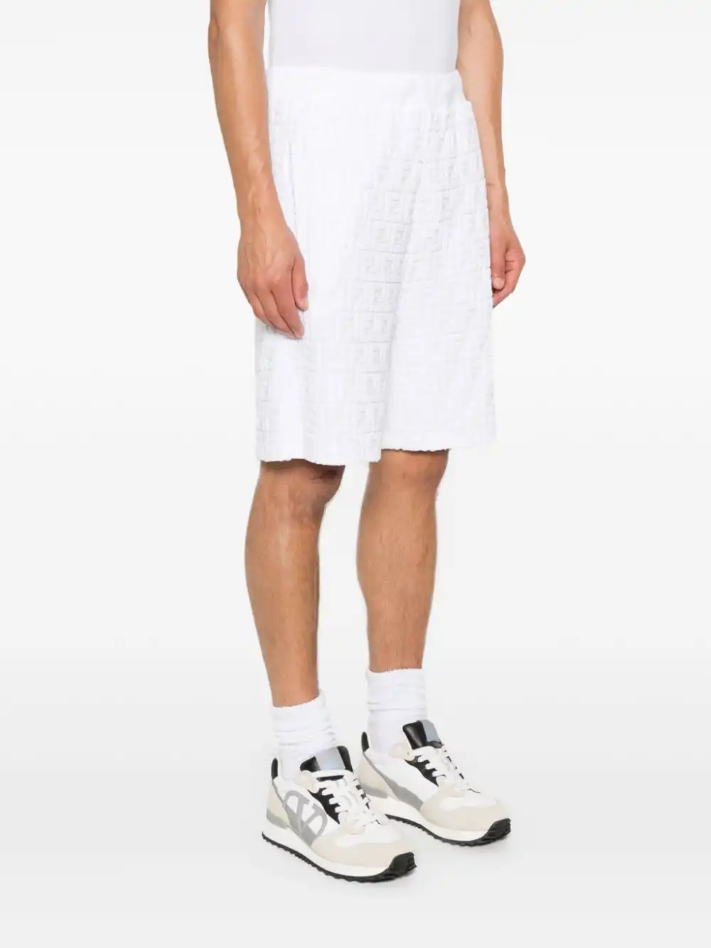 Affordable FENDI J. FF Sponge shorts