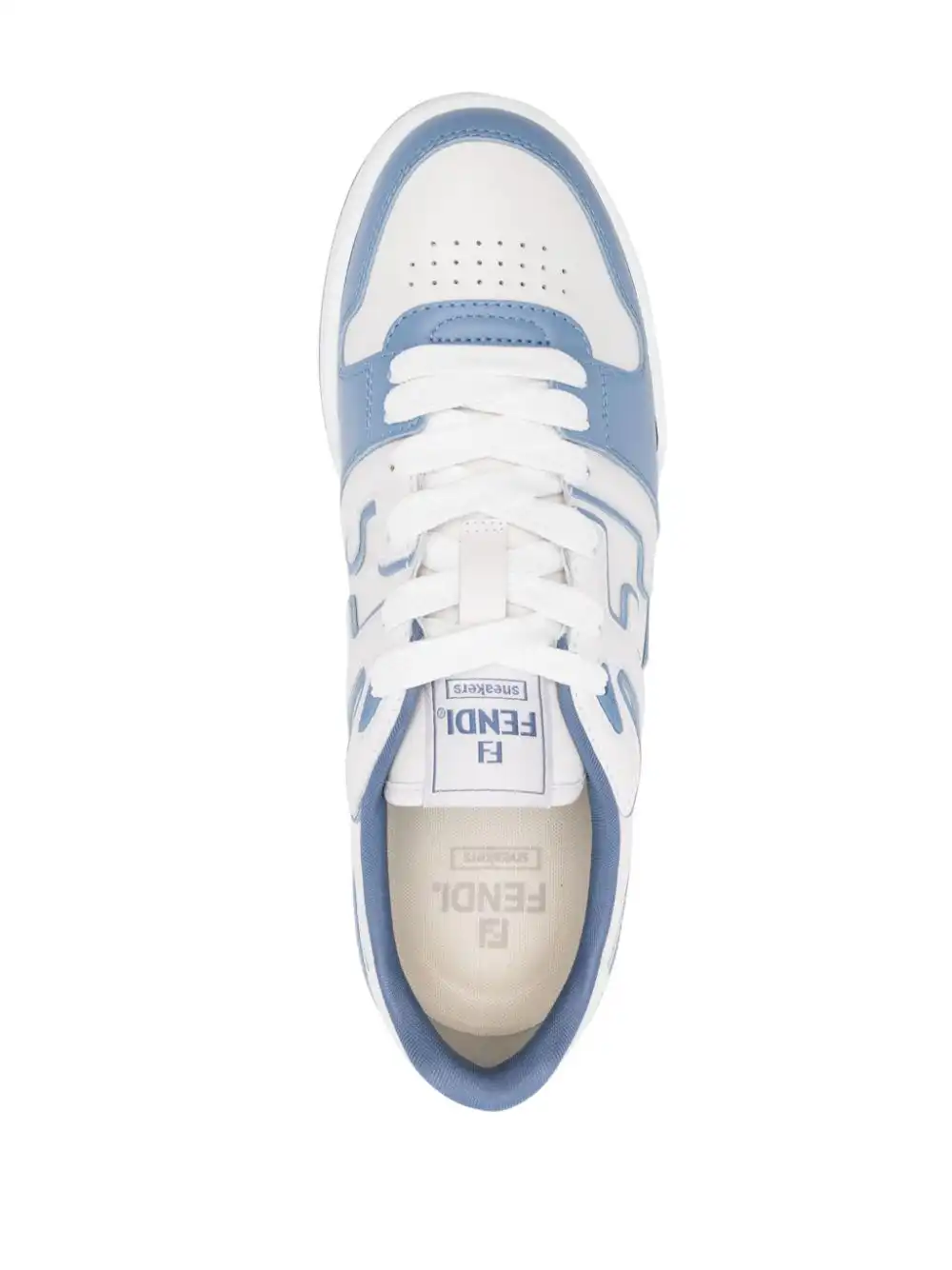 Affordable FENDI Fendi Match colourblock sneakers