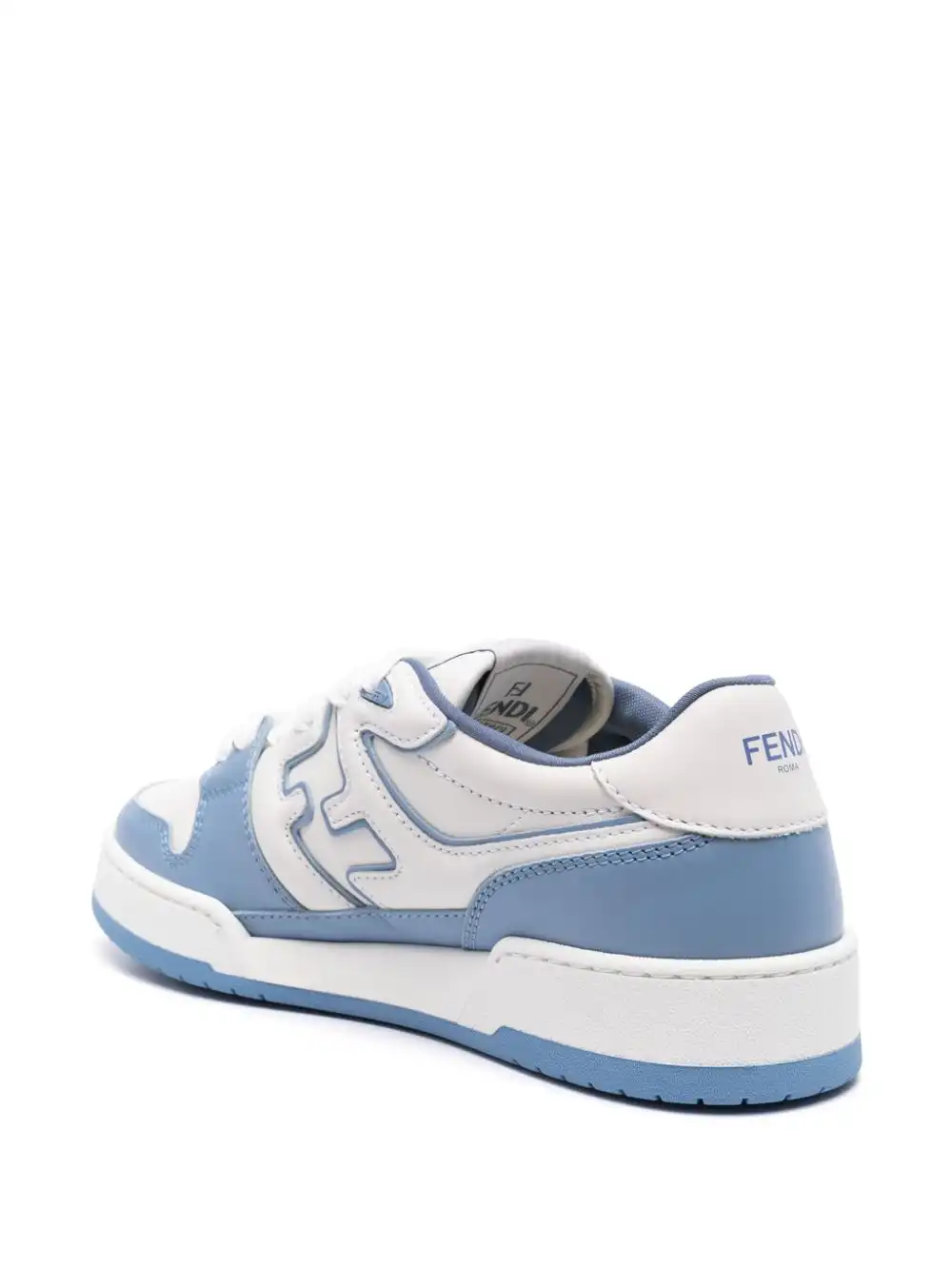 Affordable FENDI Match colourblock sneakers