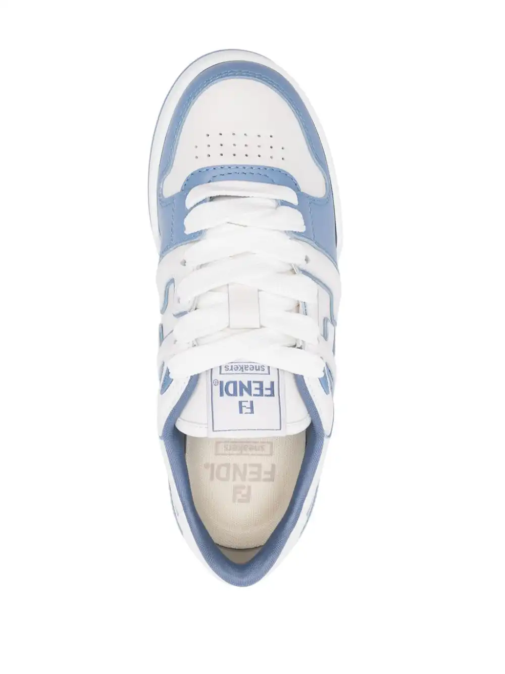 Affordable FENDI Match colourblock sneakers