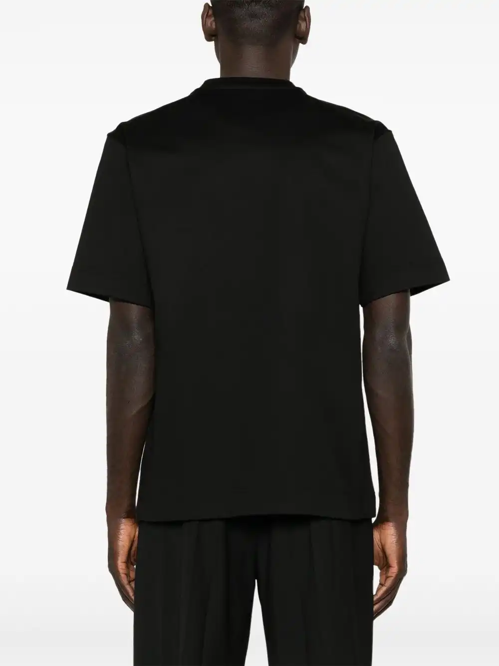 Affordable FENDI FF-plaque cotton T-shirt