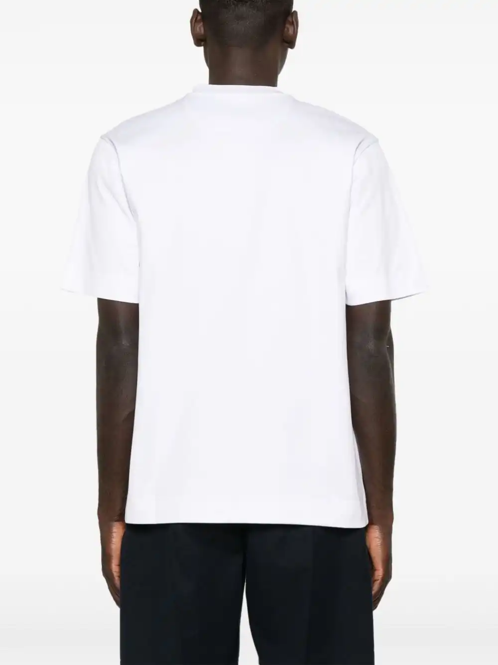 Affordable FENDI logo-print cotton T-shirt