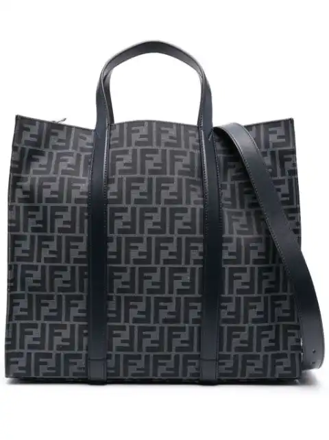 FENDI FF jacquard tote bag