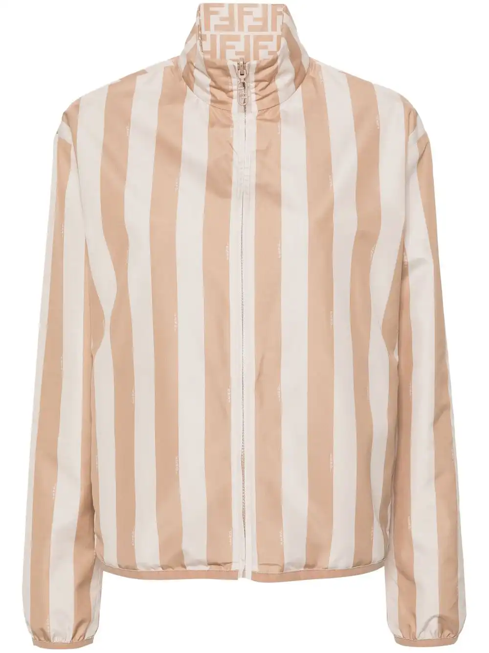 Affordable FENDI reversible striped jacket