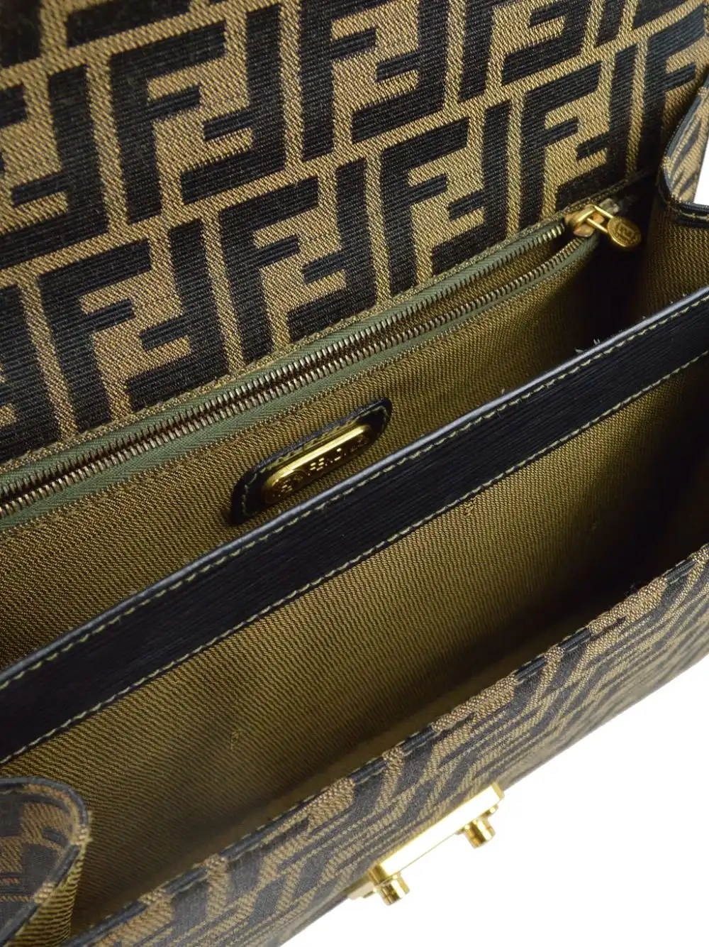 Affordable Fendi 1990-2000s Zucca two-way bag