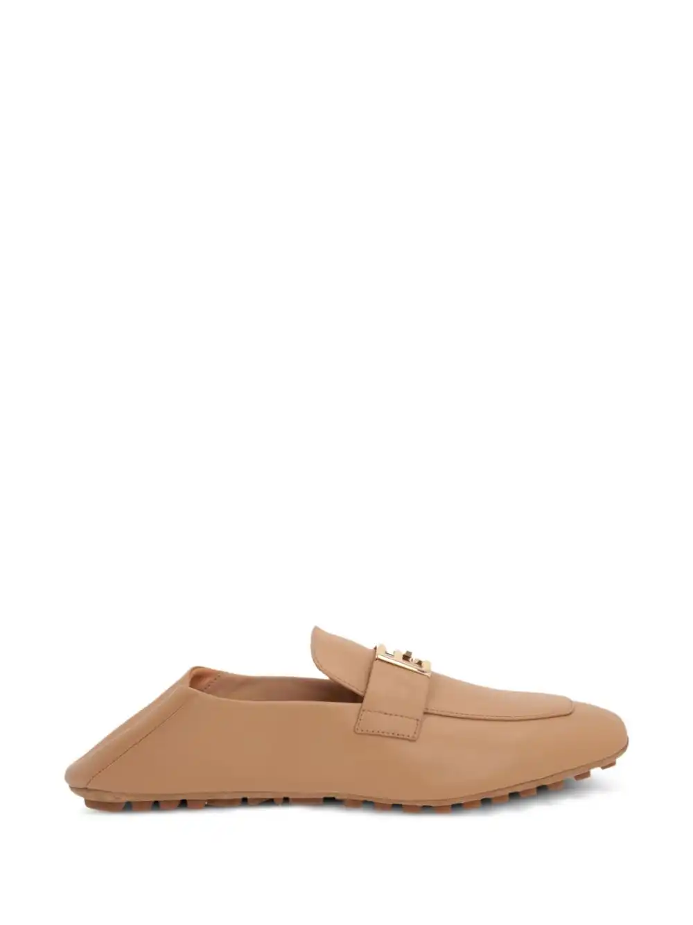 Cheap FENDI Baguette leather loafers