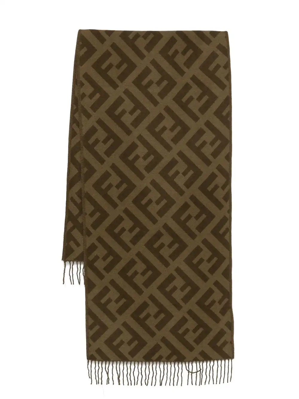 Affordable FENDI FF-jacquard scarf