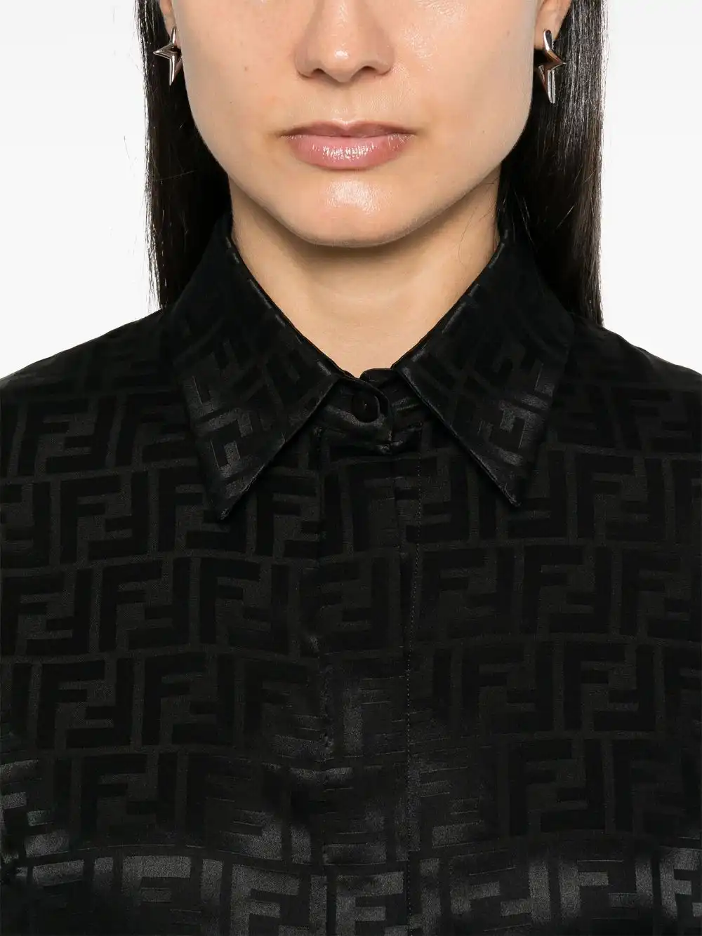 Cheap FENDI silk shirt