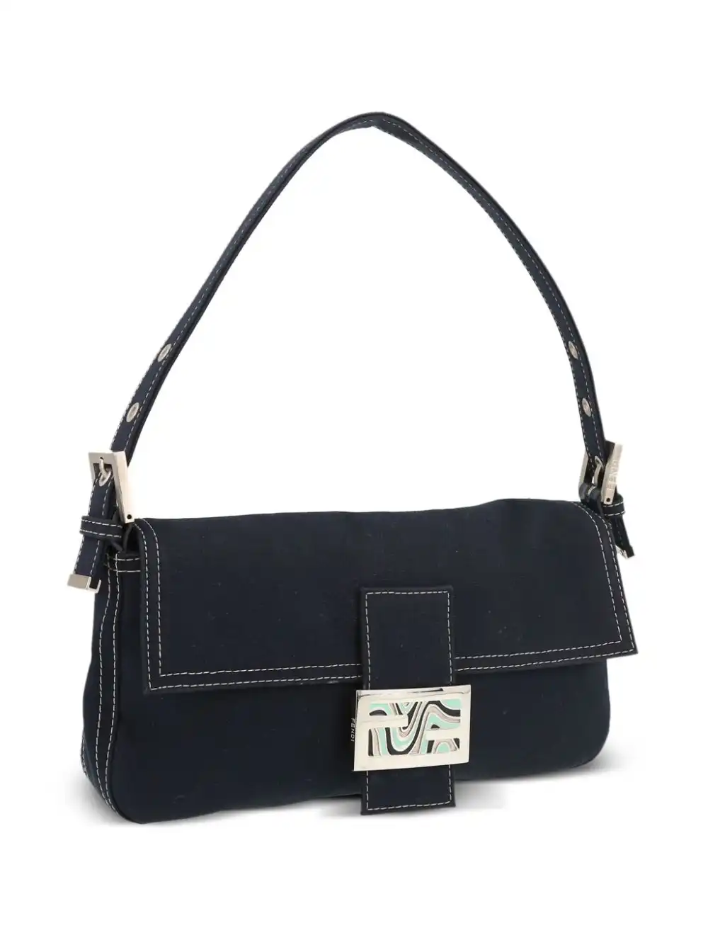 Affordable Fendi 2010 Baguette canvas shoulder bag