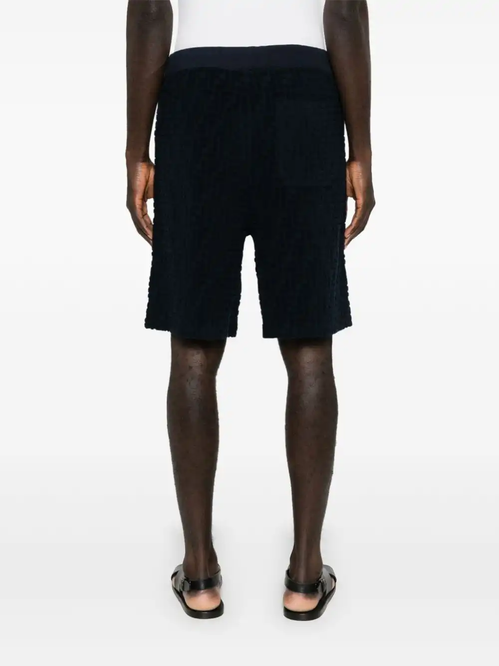 Affordable FENDI 4G terry-cloth track shorts